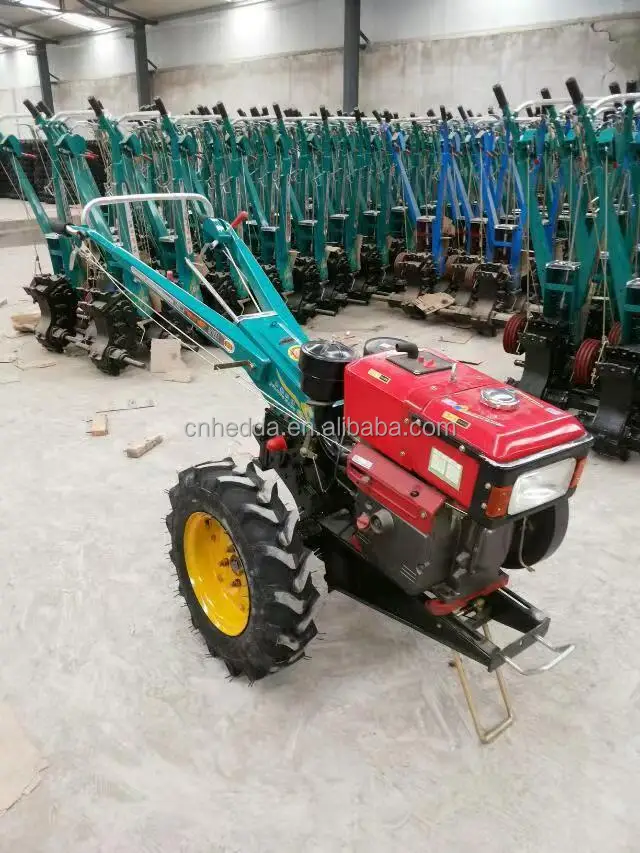 2 whee drive tractor with diesel engine 15HP shangdong walking tractor