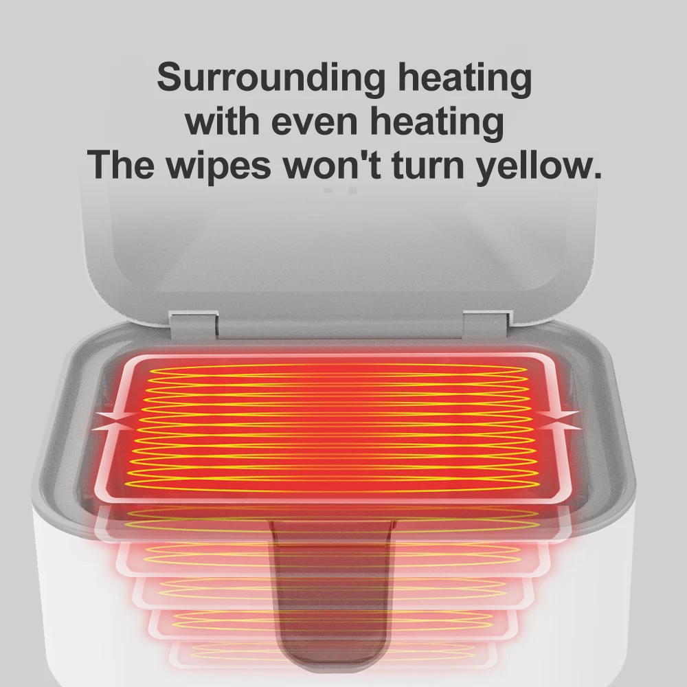 New Arrival Wipes Warmer and Dispenser, Baby Wet Wipe Warmer, Smart Constant Temperature Wet Tissue Warmer