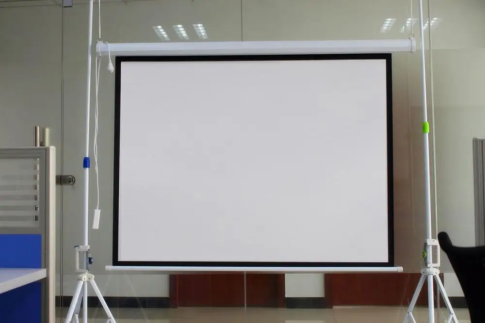 wall mount motorized cinema projection screen electric projection screen