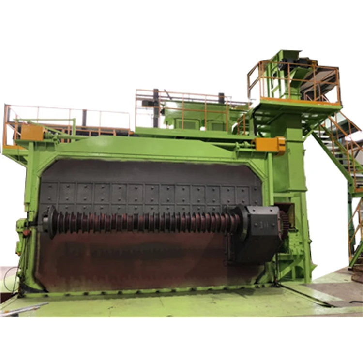
Wire Rod in Coils Surface Shot Blasting Machine 