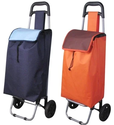 Foldable Shopping Trolley with Bag