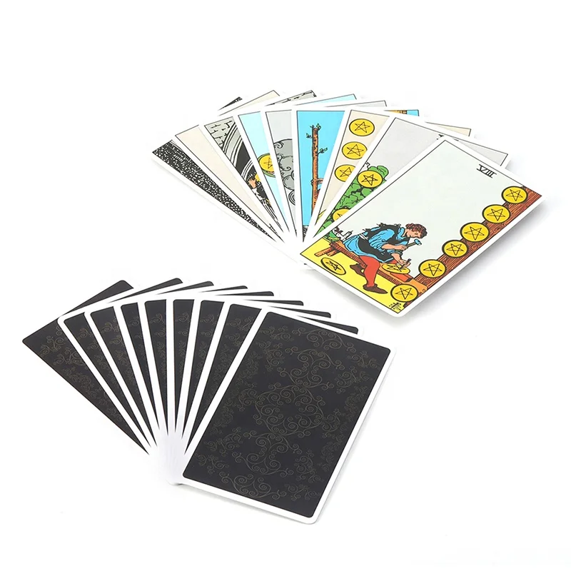 Factory High Quality Wholesale Cards Printing Tarot Card With Instruction