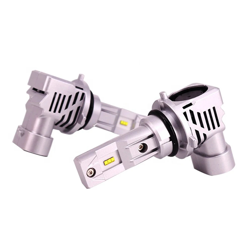 All In One Fan High Low Beam Car Lights Motor Auto Lighting 6500K White 9003 Bulbs For Led Headlight H4 Led
