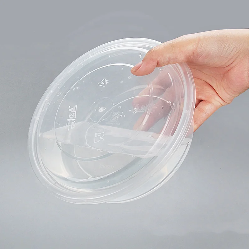 meal prep containers plastic food containers with lids outdoor portable bento lunch box round lunch box