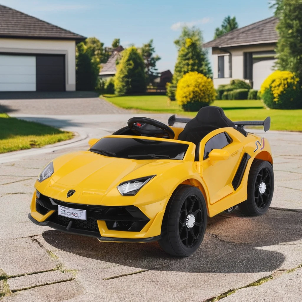 Kids Remote Controlled Car Toy Electric 12V Battery Operated Outdoor MP3 Music Player for Wholesale