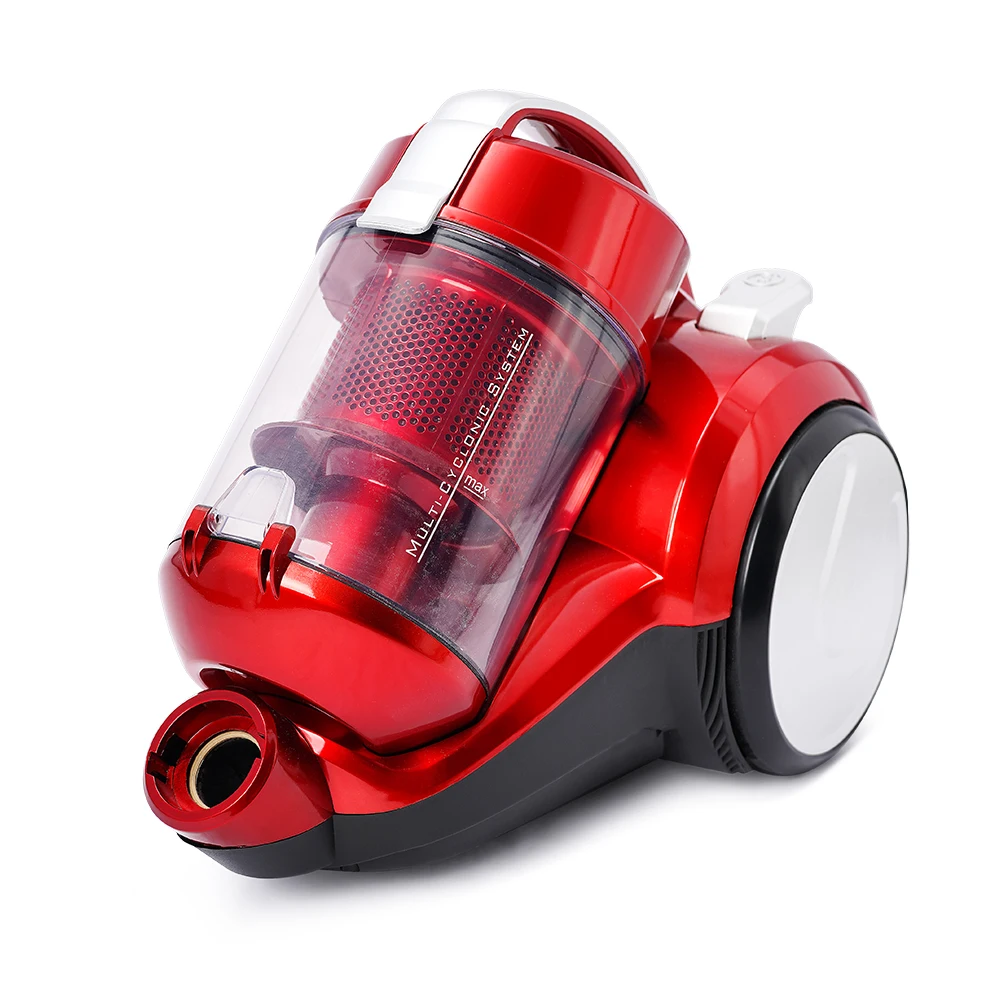 1000W 15kpa Bagless Shiny Cord Cleaner Horizontal Canister Vaccum Cyclone Vacuum Cleaner