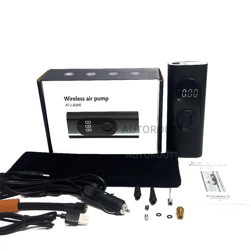 automatic  cordless  battery and smart 12v mini electric inflate and deflate air pump for car