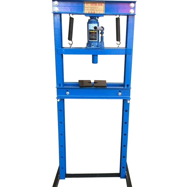 Manufacturers Spot 12 tons Of Reinforced Adjustable Double Spring Hydraulic Jacks Shop Press