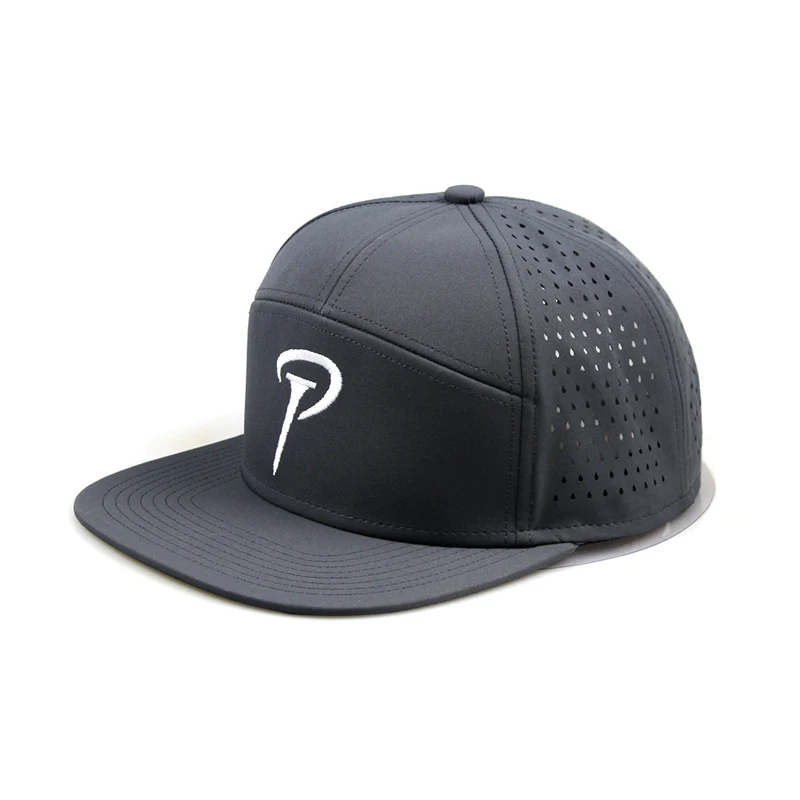 Performance Snapback Hat Water-Resistant Baseball Cap for Men & Women outdoor sun visor nylon breathable sports golf tennis cap