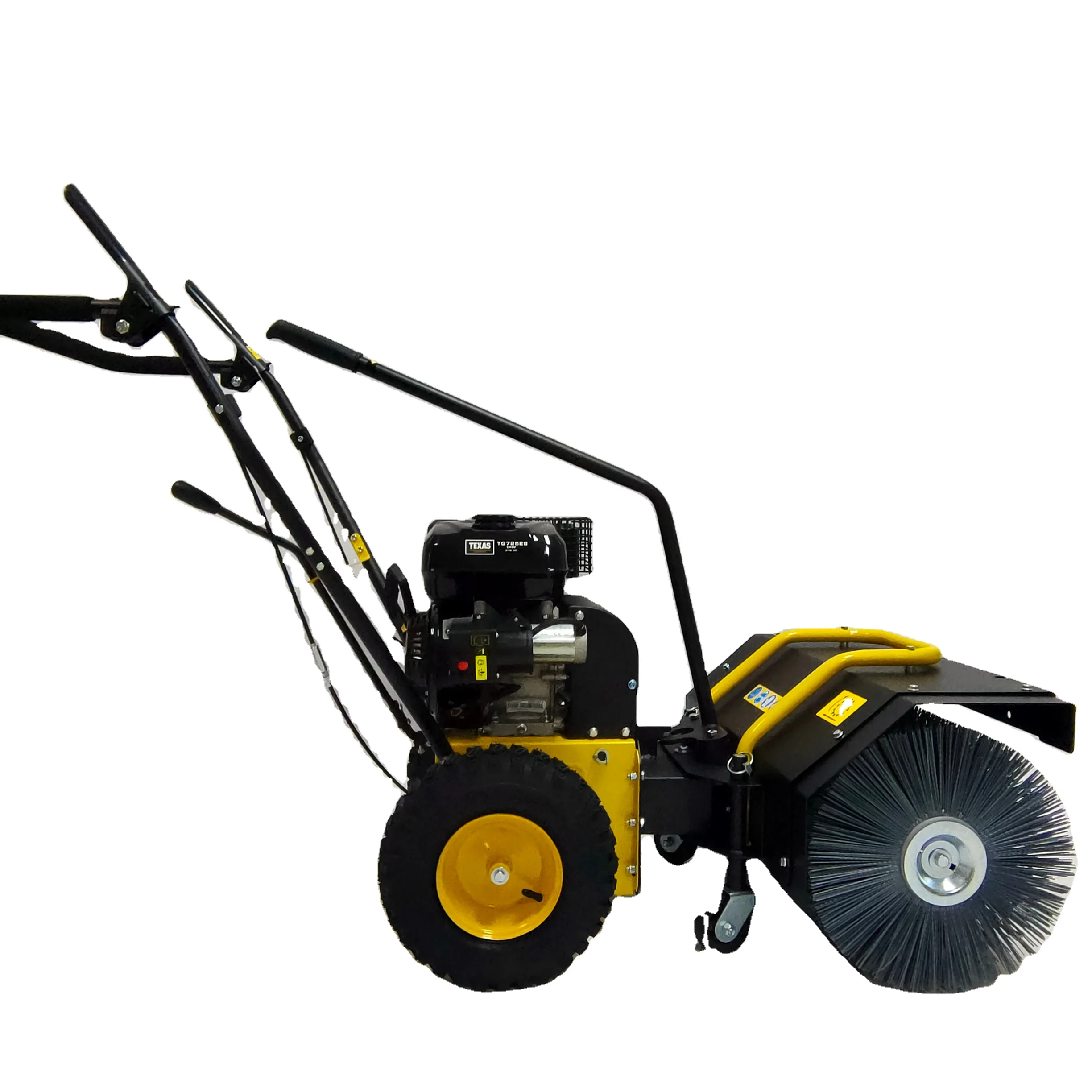 Машина с бензиновой мощностью Drive Многофункциональный снега автомобиля машина для очистки метла уборочная