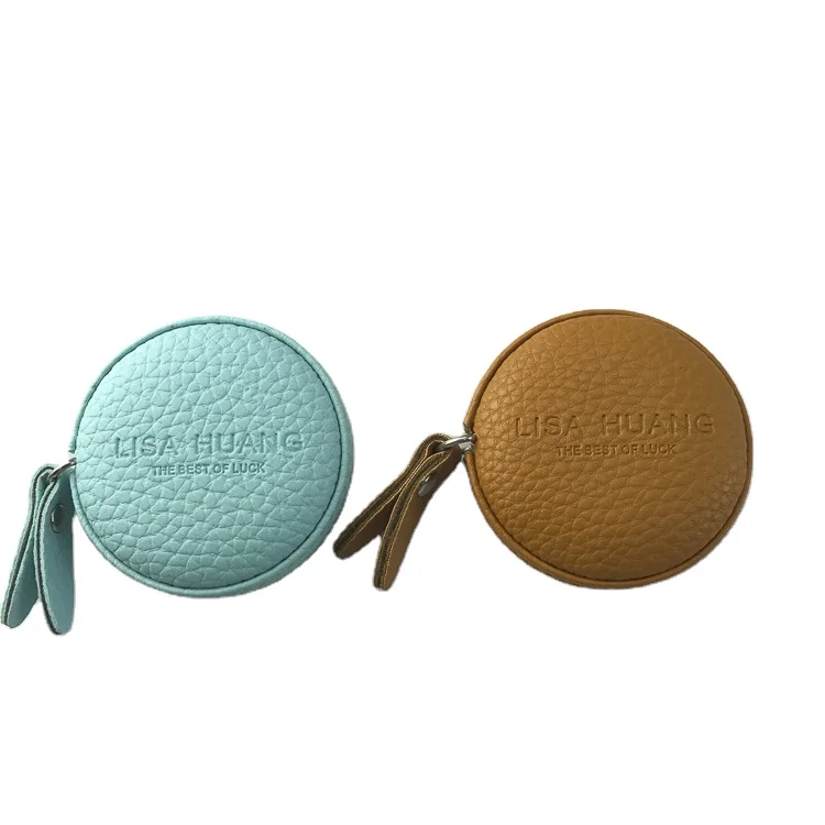 Custom Mini promotional tape measure 1.5m funny small flexible round tape measure with logo