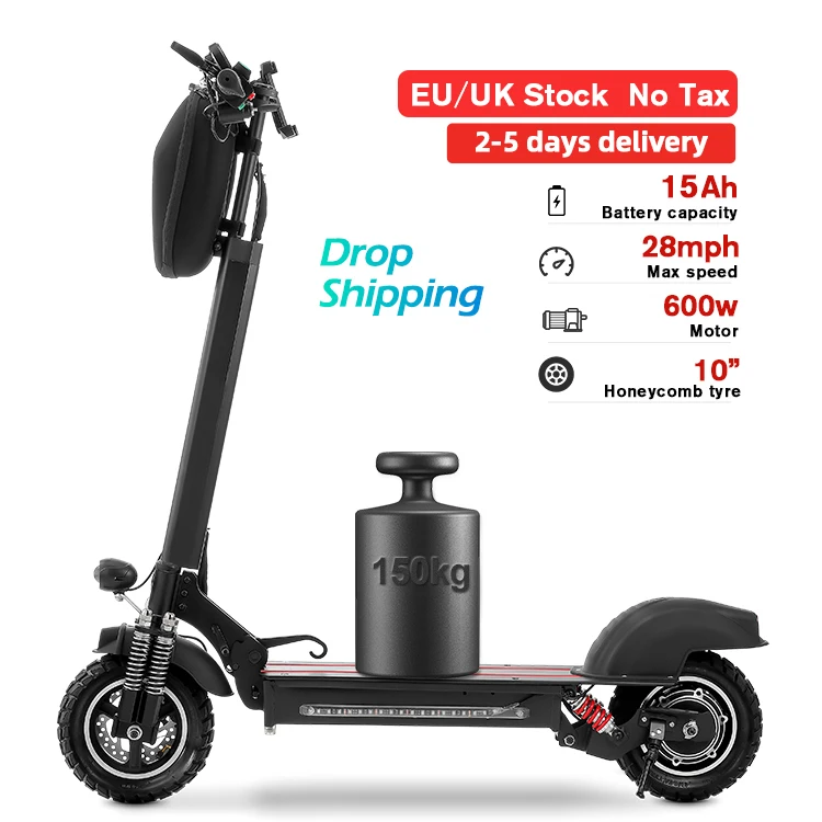 600W 45km/h IP64 fast electric scooter No Tax iX5 portable electric scooter for sale EU/UK Warehouse Electric Scooters