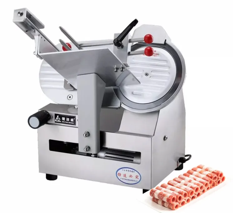 
All Copper Wire Double Motor Drive Slicer Can Cut Double Roll Lamb Or Single Fat Cow 13 Inch Meat Slicer 