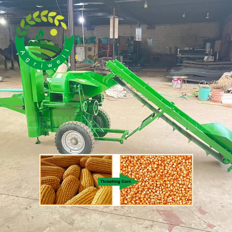 Hot Sale Corn/Maize/Wheat/Rice Farm Machine for Farm Use Traction Type Peeler