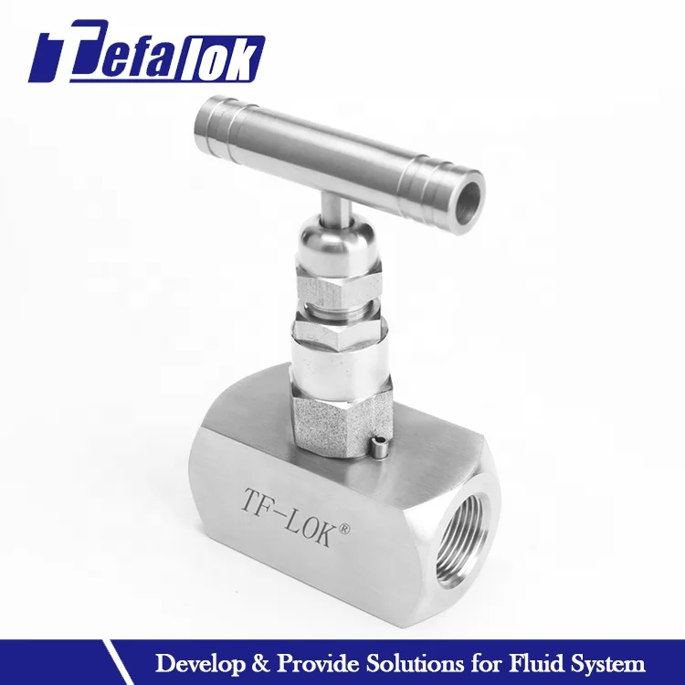 General Application SS316 Female Thread Needle Valve Stainless Steel Needle Valve Nitrogen Straight
