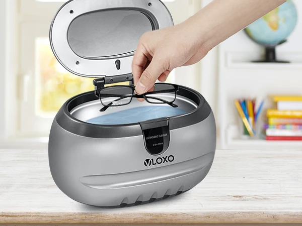 Portable Household Ultrasonic Cleaner for jewelry, glasses, watches, dental