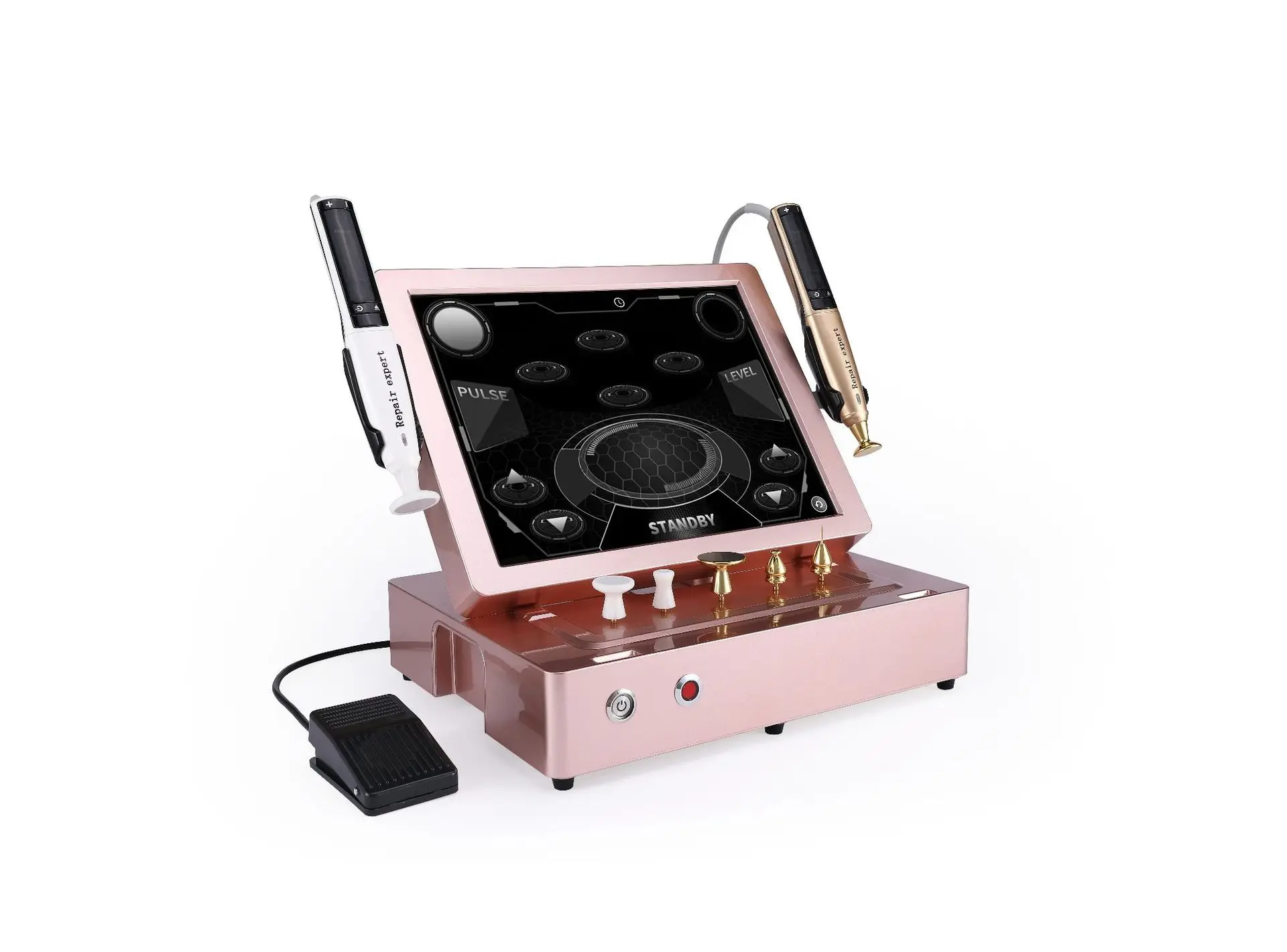 2024 Newest High Frequency 2 In 1 Pen For Skin Tightening Spot Removal Pen For Spa Home Use