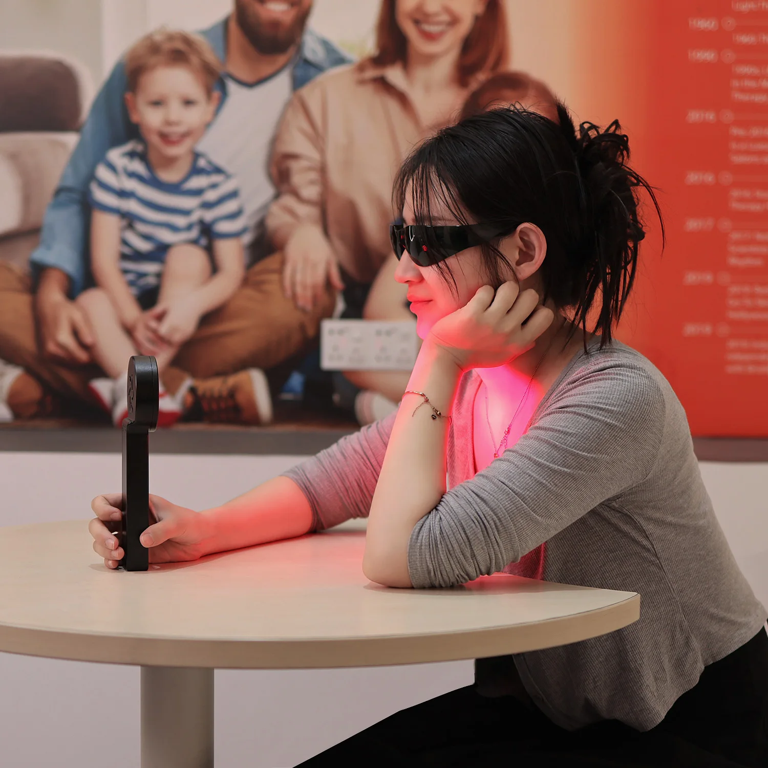 IDEAREDTHERAPY Portable beauty red light therapy 417nm 630nm 850nm wavelength infrared light therapy for home use