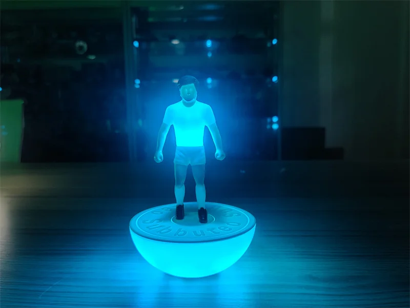 OEM luminous toy multi-color lighting gradient athlete luminous figure