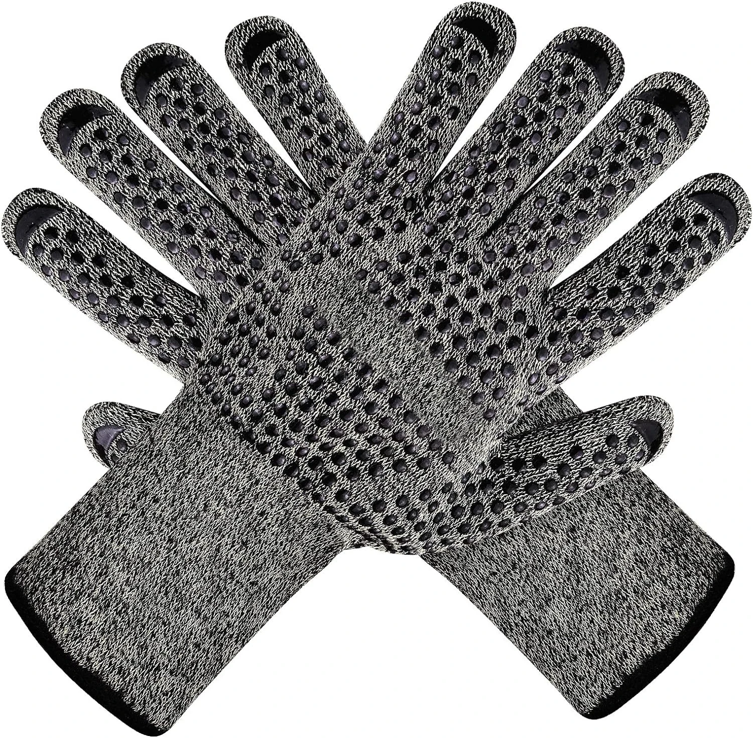 Barbecue1800 F heat-resistant oven gloves waterproof gloves washable knitted waterproof gloves