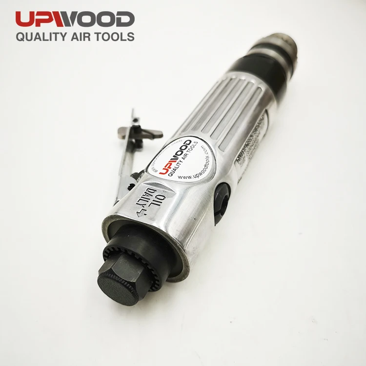 UW-D301 high quality 3/8' straight pneumatic air hand drill, speed regulating key chuck  air drill
