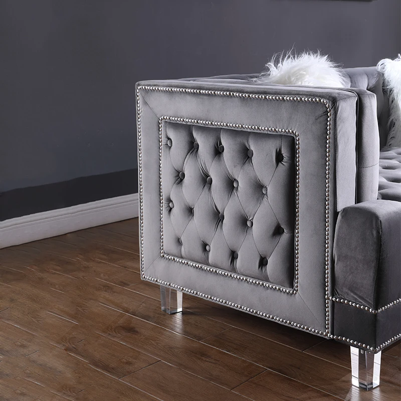 Современный мягкий шезлонг chesterfield диван для гостиной мебель