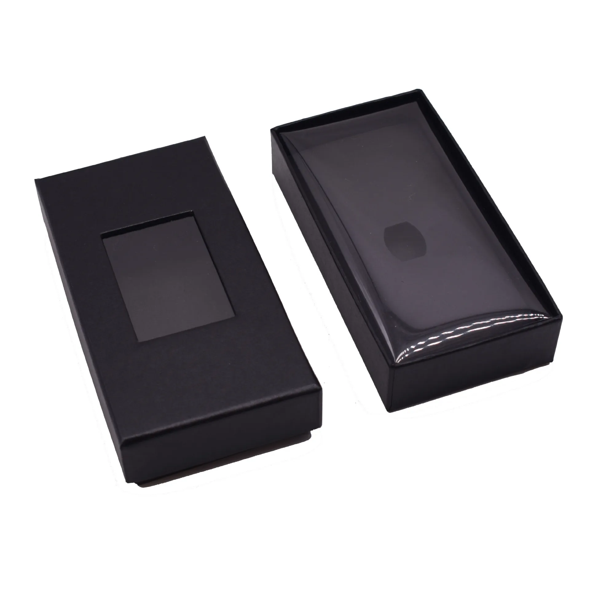 Promotional Black Gift Box Bowtie Packaging For Bow Ties Custom