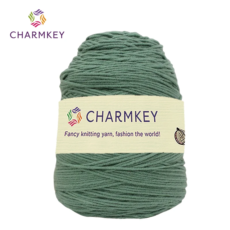 Charmkey 400 г мягкая 8-слойная цветная пряжа для ковровых покрытий акриловая «сделай сам» ручная работа