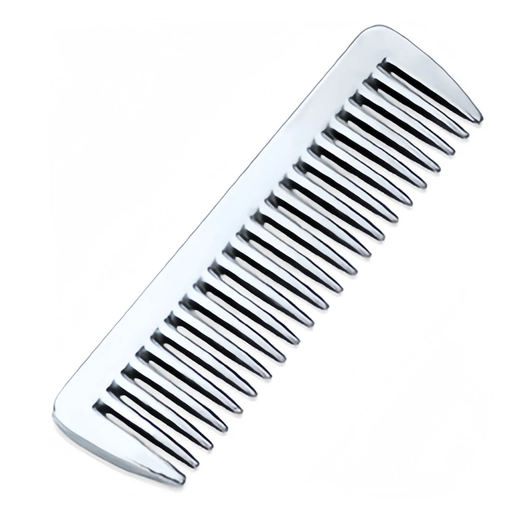 Hot Sale Equestrian Equipment Horse Grooming Mane and Tail Comb Customized Design Horse Aluminum Comb