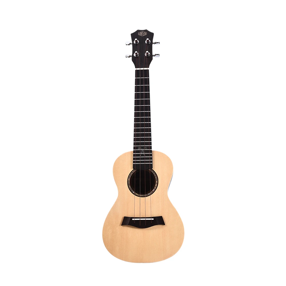 23 Inch  Ukulele Spruce front panel Solid wood Ukulele With high quality piano bag