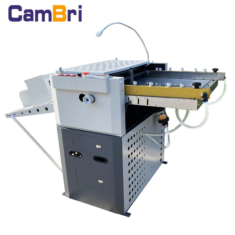 
QYH660 automatic self adhesive paper half cutting machine with tungsten steel cutter 