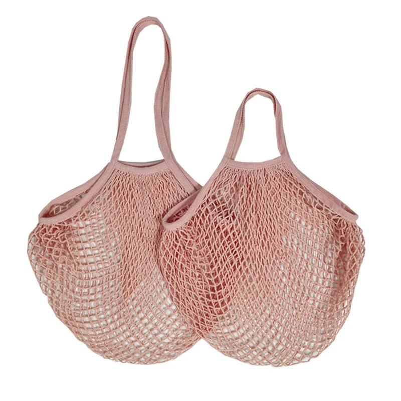New Style Garlic Net Bag Factory Direct Sell Fashion Mesh Bag For Fruit Shopping Use Tote Oil Boom Net Mesh Bag
