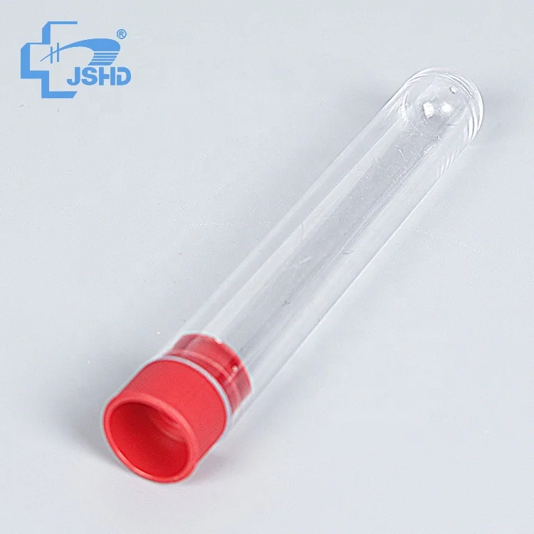 Одноразовая прозрачная пластиковая пробирка PP или PS
