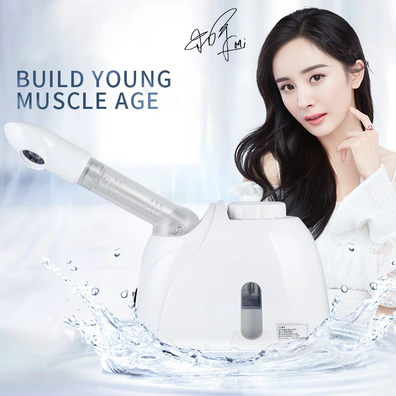 KSKIN Home use nano ionic warm mist face humidifier steamer for facial moisturizing cleansing facial sauna steamer