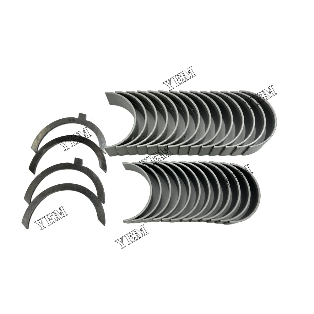 6BT Main Bearing And Connecting Rod Bearin Kit & Thrust Washer Set For Cummins Industrial Engines For Cummins Engine Bearing Set