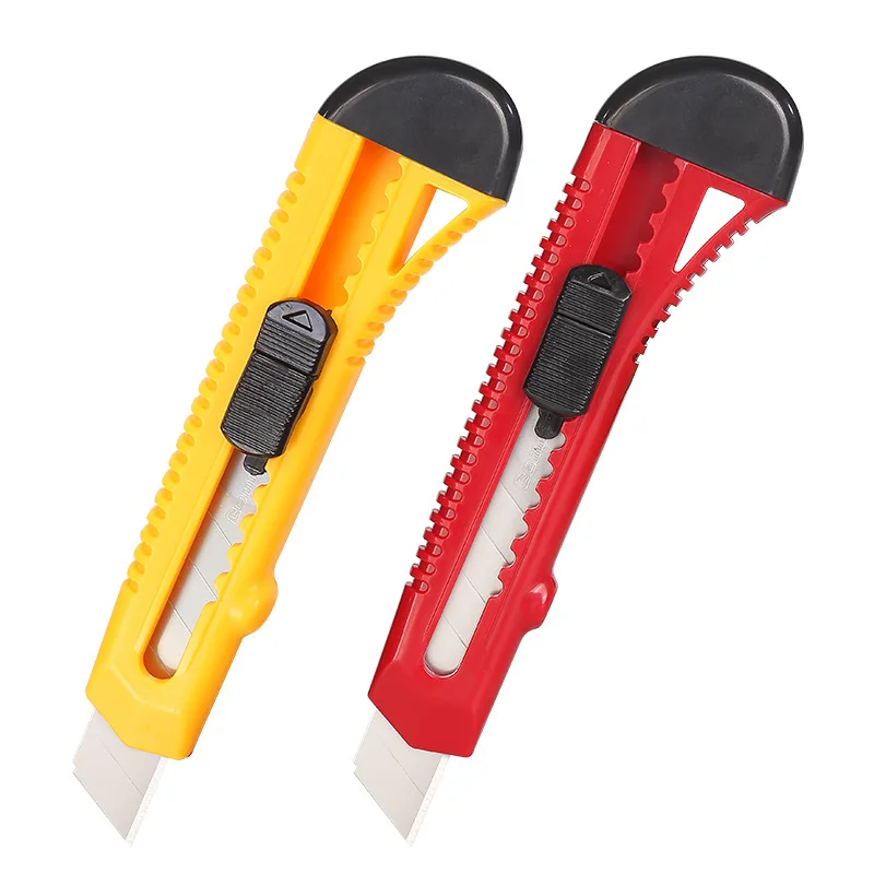 Factory direct supply office cutting knife,ABS high quality plastic knife,customized knife with logo