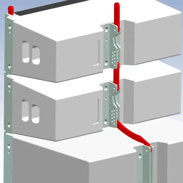 Новый список XY-BW212 обработкой CNC линейный громкоговоритель такелаж