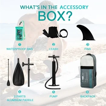 New Trendy ISUP OEM Customized Inflatable Stand Up SUP Paddle Board Cheap Durable China Factory SUP Paddleboard for Water Sports