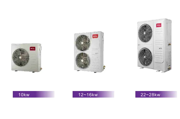 Samsung/tcl Mini VRF Air Conditioner Digital Inverter 4HP Air Conditioner Mini VRF System Central Air Conditioners,fan Coil Unit