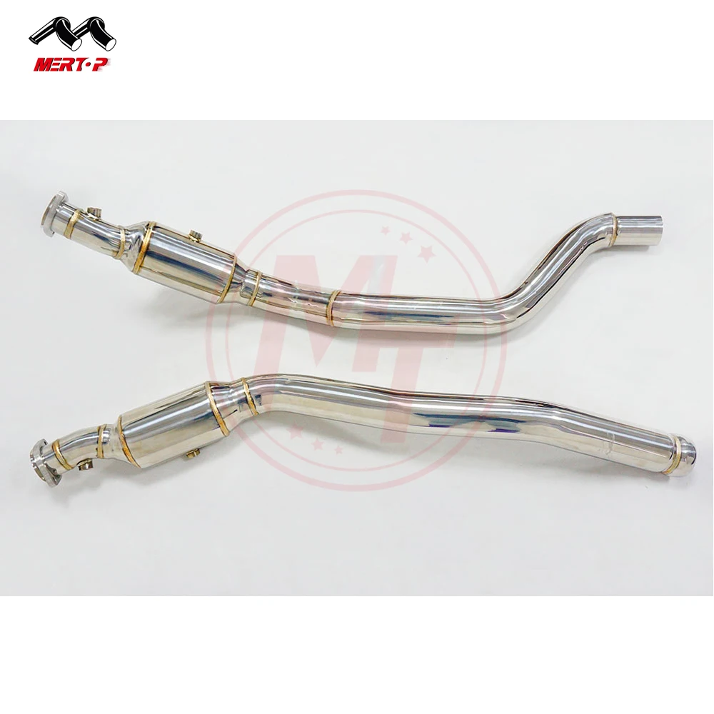Mertop Racing 3 'M157 5 T AMG W166 ML63 GLE63 X166 GL63 GLS63 catless downpipe