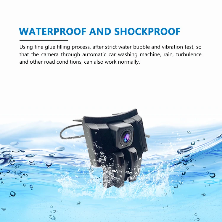 Coview Wholesale Price Front Car Cameras Wide Angle Lens Parking Car Front View Camera for Toyota Land Cruiser Prado