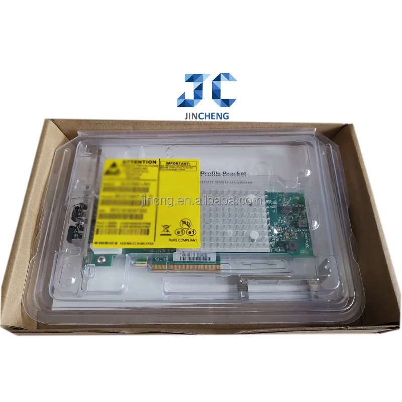 Hot selling QLE2662 16Gb Dual Port FC HBA PCIe Gen3 x4 SR LC multi-mode optic