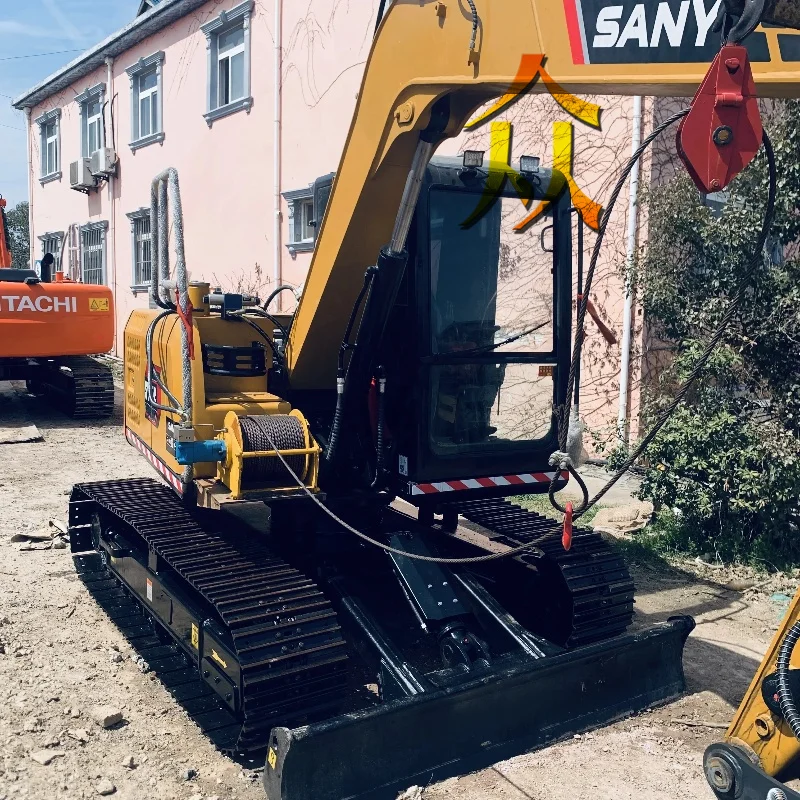 Second Hand Sany 75 Used Sany Sy75c Excavator 7-ton Used Excavator Sany Sy60c/75c/95c/135c/215c Good Condition