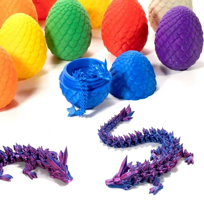 Dongguan Linghang 3D printing rapid prototyping PLA material dragon egg toy FDM printing service manufacturer