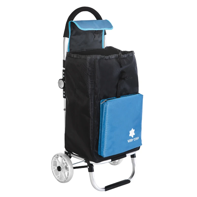 НОВАЯ Портативная сумка-Тележка для покупок овощей с полиуретановым колесом