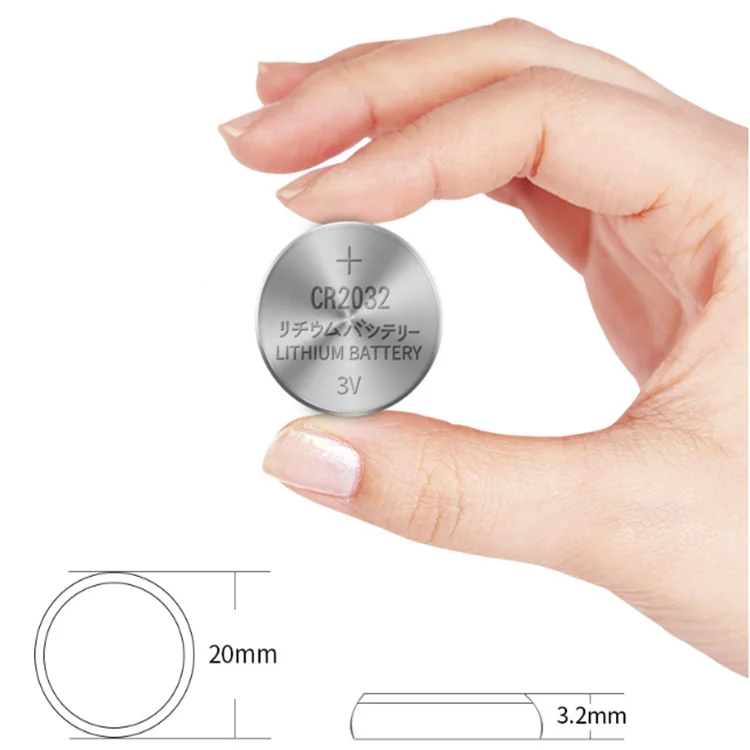 CR2032 2016 2025 1632 1620 1616 1220 Кнопочная батарея 3 в кнопочная литиевая батарея Автомобильная батарея дистанционного управления
