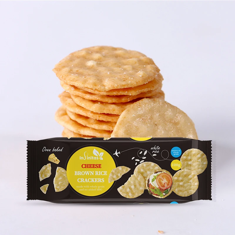 High Quality Original flavor biscuit Snacks savoury Korean Rice Crackers