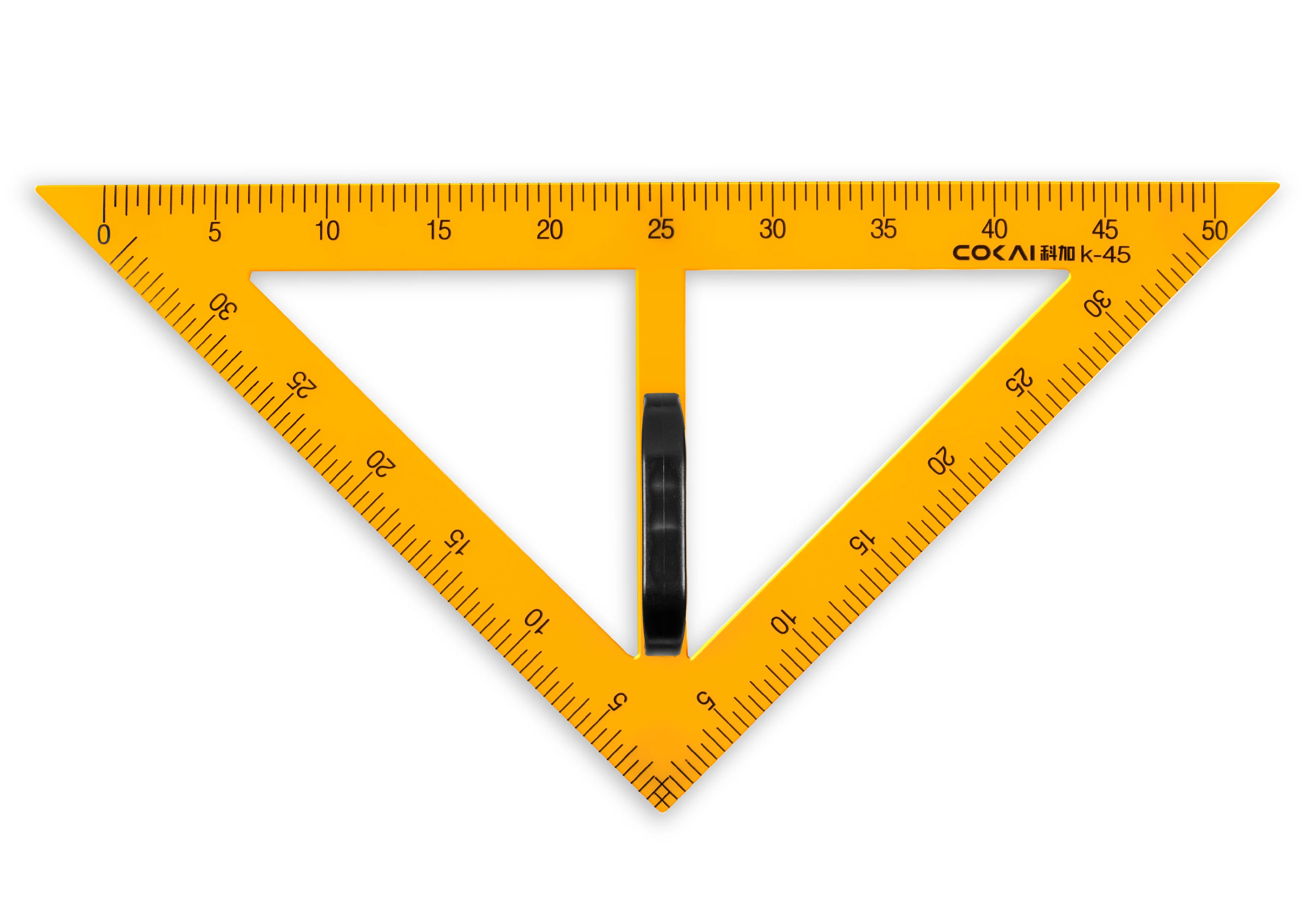 Plastic School Classroom Stationery Geometric Math Scale Tools Protractor Triangle Rulers Teaching Ruler Set