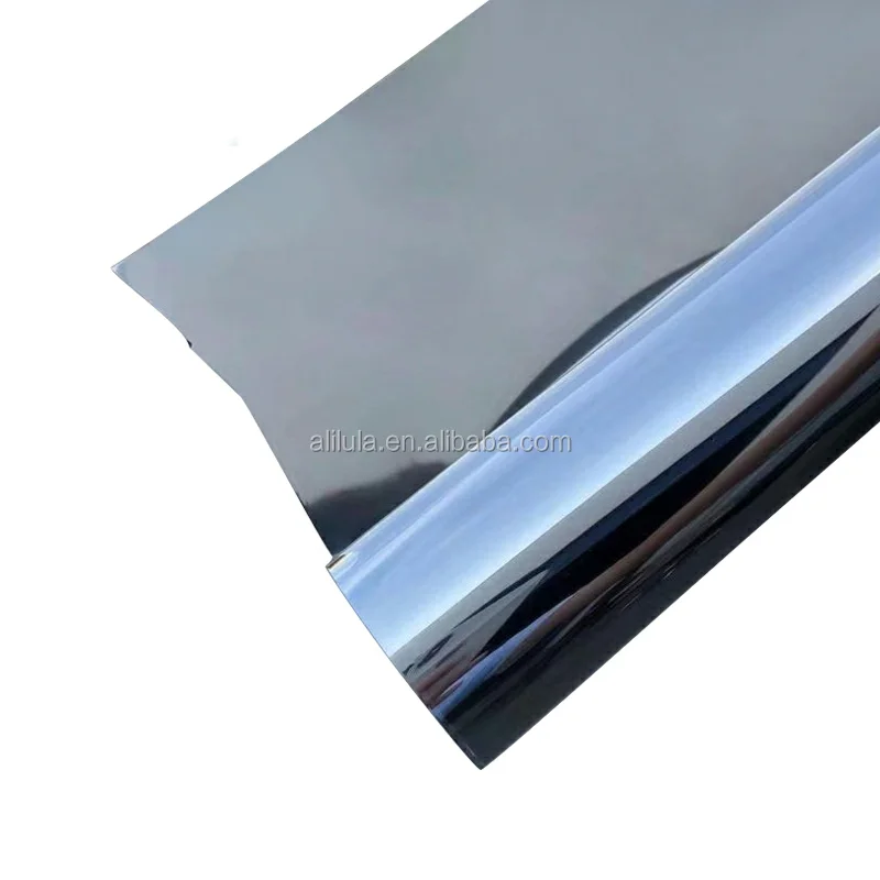 Solar Control Window Film,Daytime Privacy One Way One Way Mirror Window Film with Free Window Tint Tools