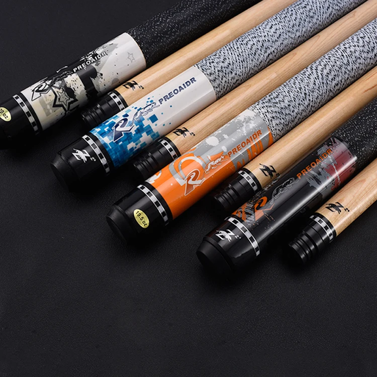 Joint Predator Stick Snooker Billiard Pool Cue Factory Price Cheap 1/2 Aluminum Alloy TX Maple Wood Carbon Fiber Pool Cue 13mm